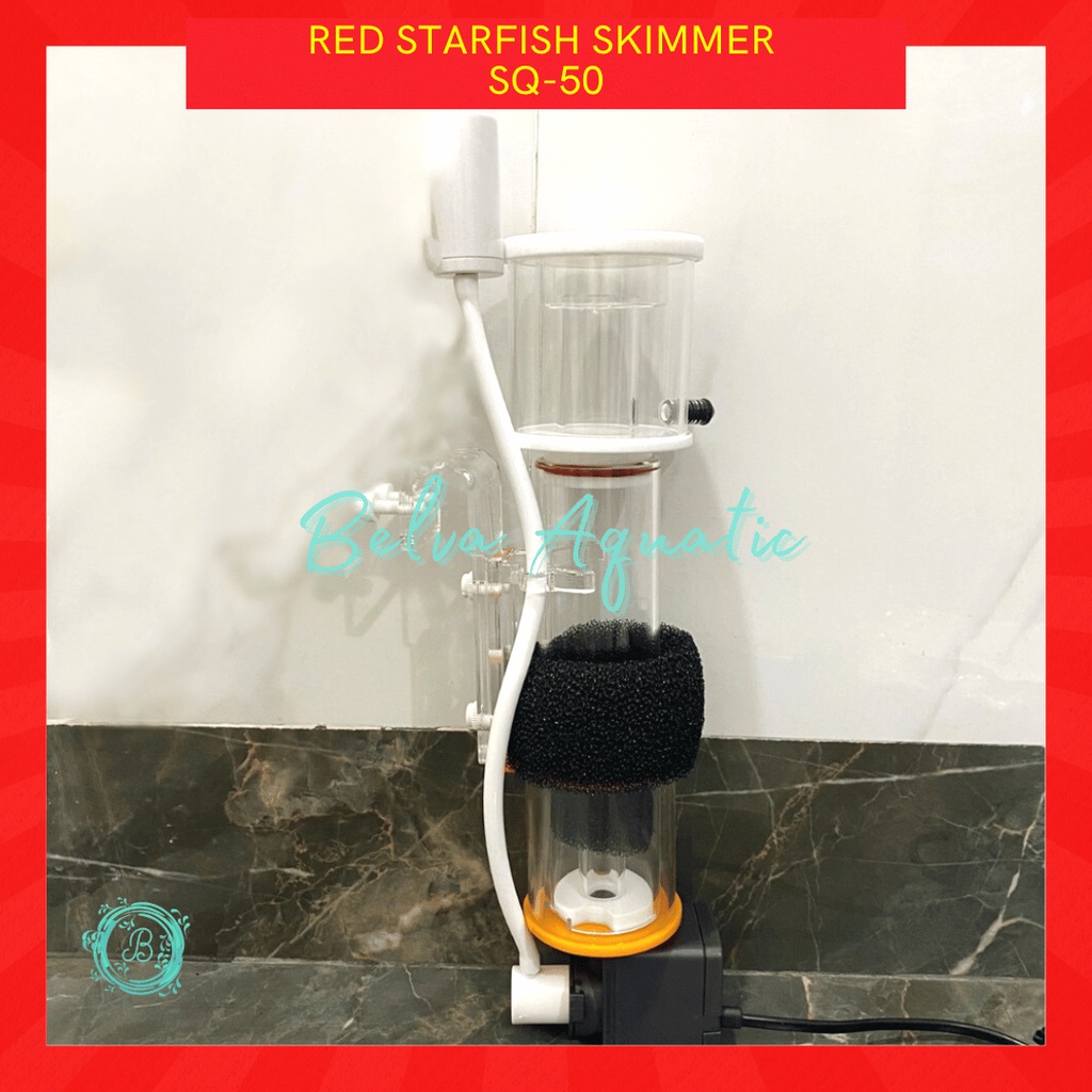 Red Starfish SQ-50 Protein Skimmer Mini Tank Aquarium 30-50L SQ50