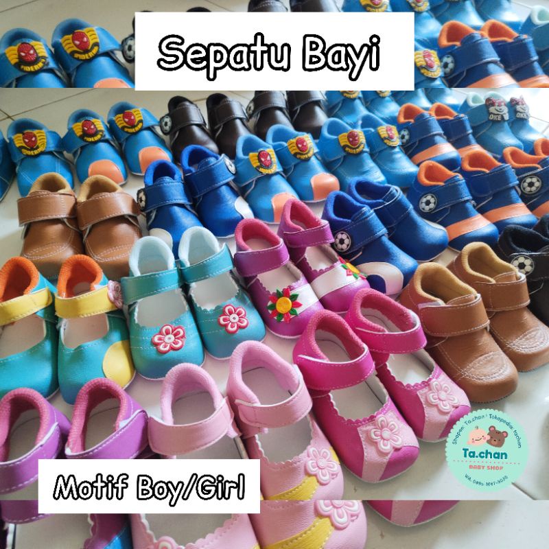 Sepatu Bayi Prewalker / sepatu anak bayi/ sepatu bayi belajar berjalan /kado lahiran bayi