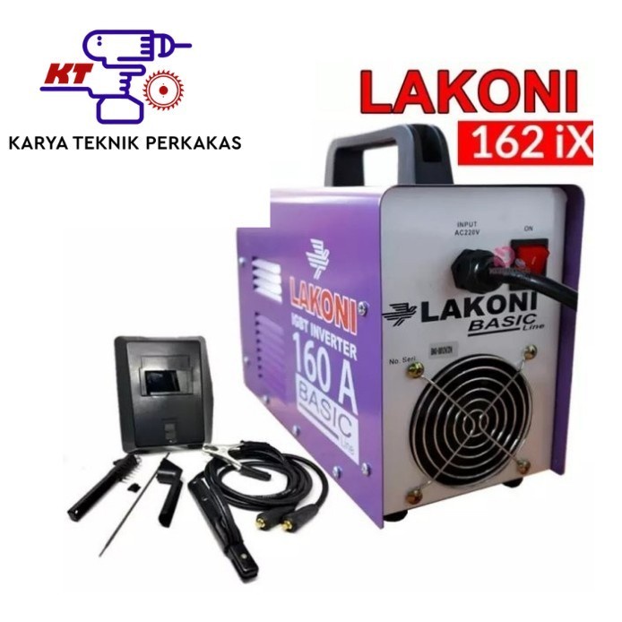 Lakoni Basic 162 Ix 450 Watt Inverter Igbt / Mesin Las 160