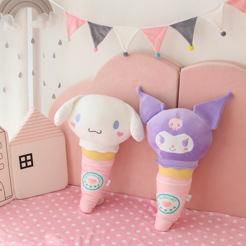 MAINAN BONEKA CINNAMOROLL MELODY KUROMI ES KRIM ICE CREAM LUCU