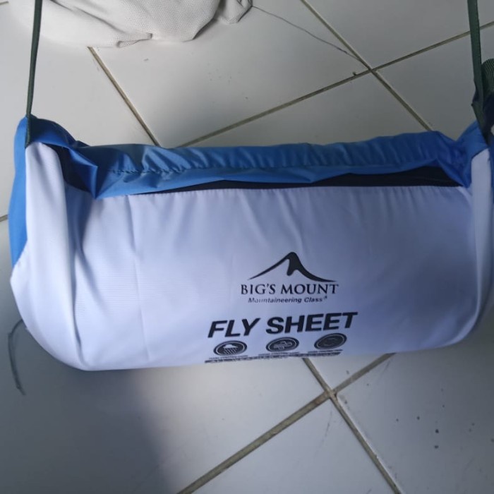 FLYSHEET BIG'S MOUNT / TENDA 4X6,METERR, KENOPI,19 LUBANG (2 WARNA)