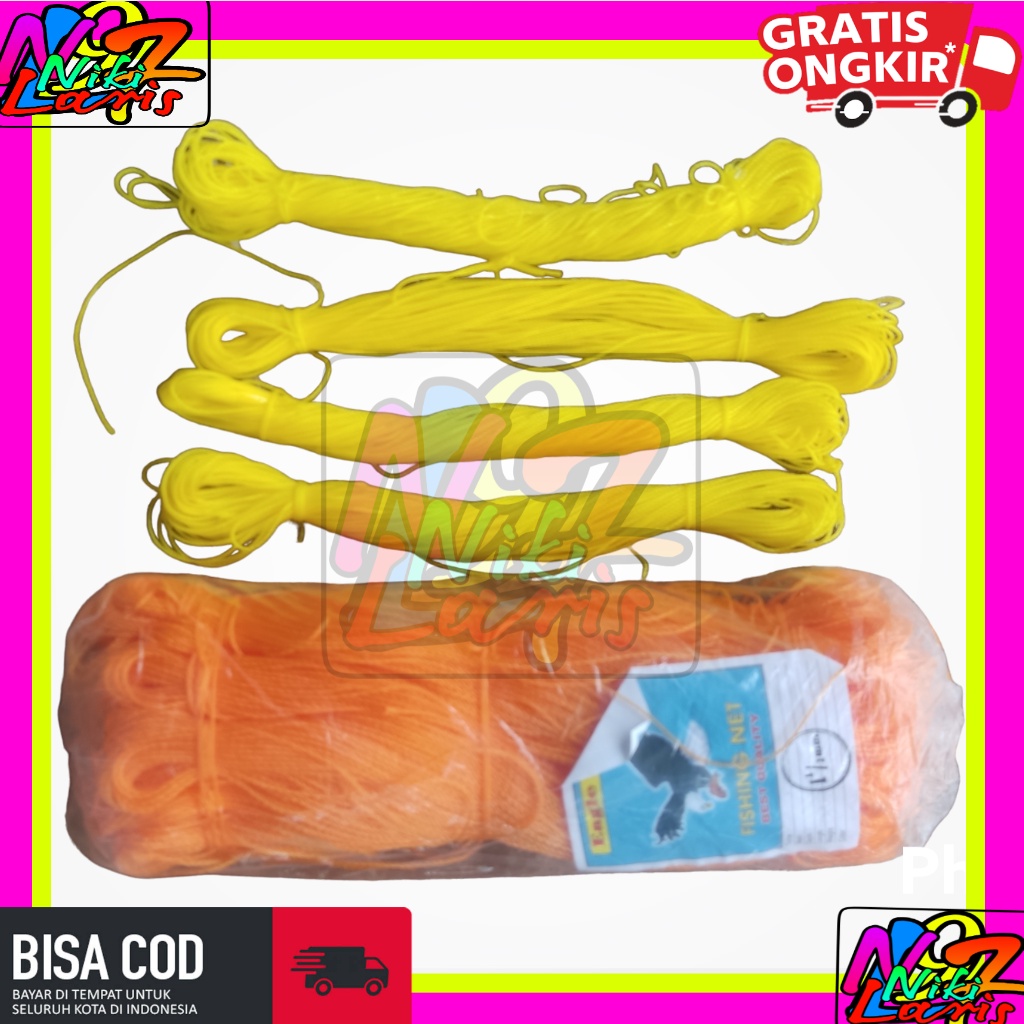 

SEA GULL tali tampar serbaguna, tali tampar bangunan, tali tampar 1mm per 1pcs (50meter)