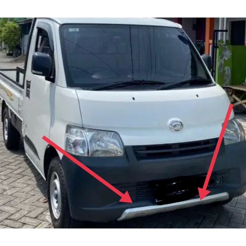 garnish tanduk bumper bemper depan grandmex pikup Gress baru