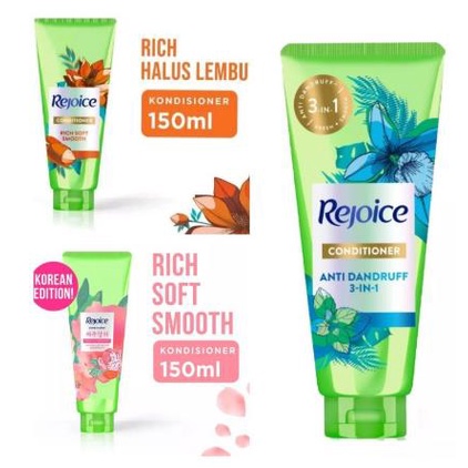^ KYRA ^ Rejoice Shampo Perawatan Rambut Sampo Rich Soft Korean Jeju Anti Ketombe Shampoo