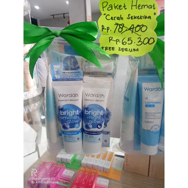 Paket Wardah Perfect bright series