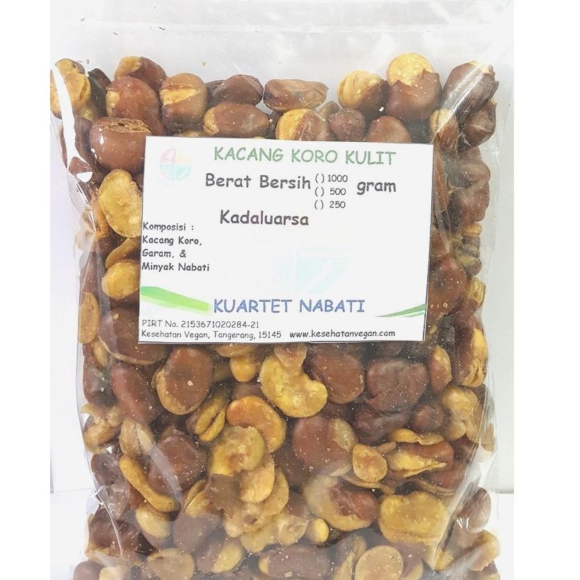 

Laris ' 500gr Kacang Koro Kulit Asin - Goreng ☢