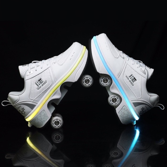 Roda Kick Roller Shoes - Kick Speed Led - Sepatu Roda Deformasi Led Anak