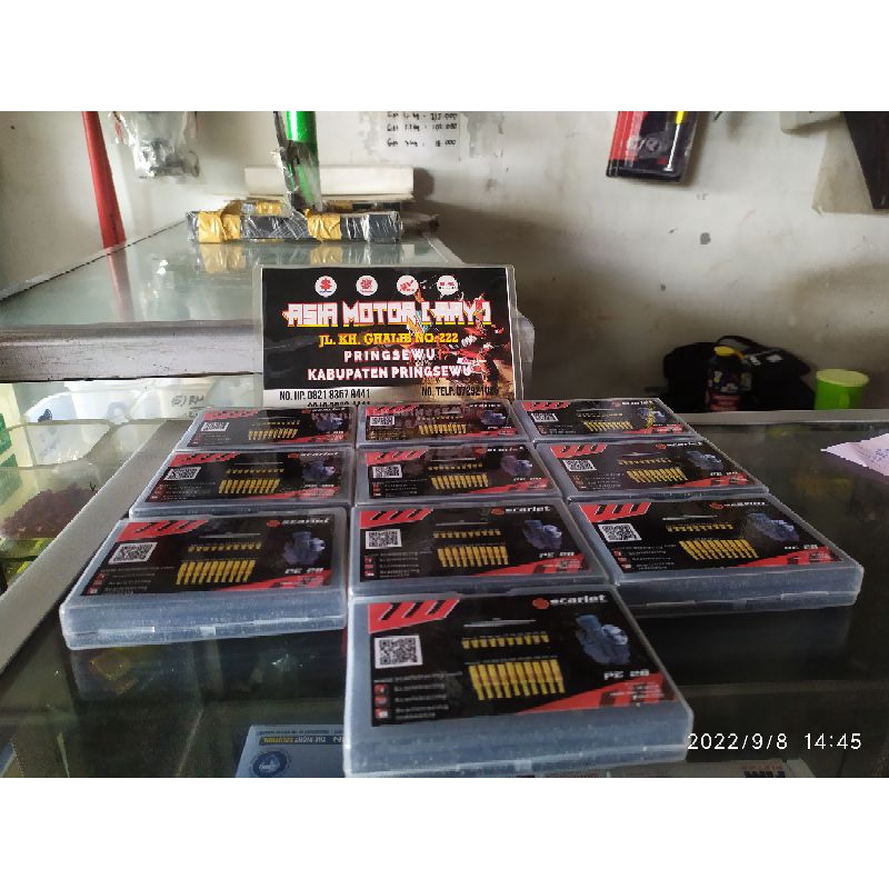 PJ MJ PE 28 SCARLET RACING