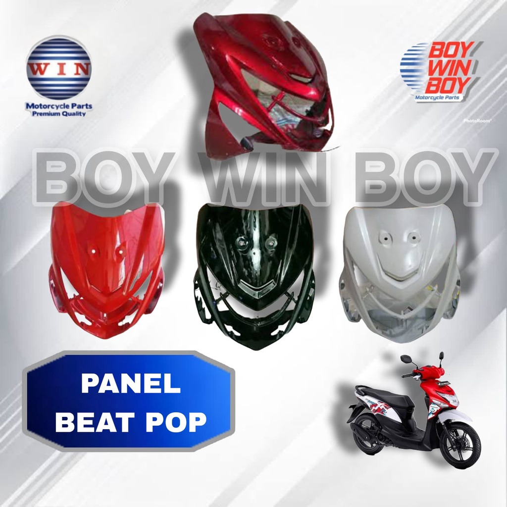 Tebeng Cover Lampu Depan Panel Beat Pop. Panel Beat Pop