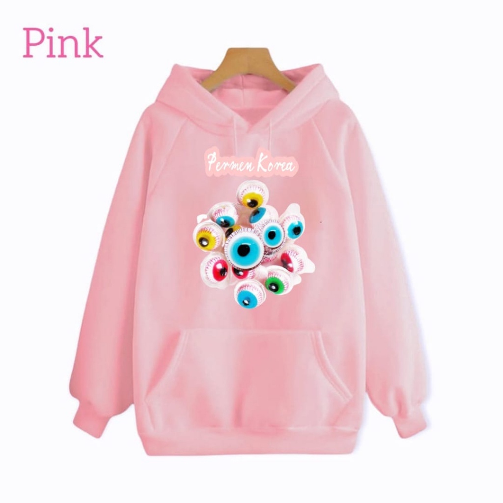 Hzl_outfit Hoodie Sweater Anak Permen Korea/Sweater Hodi Anak Anak