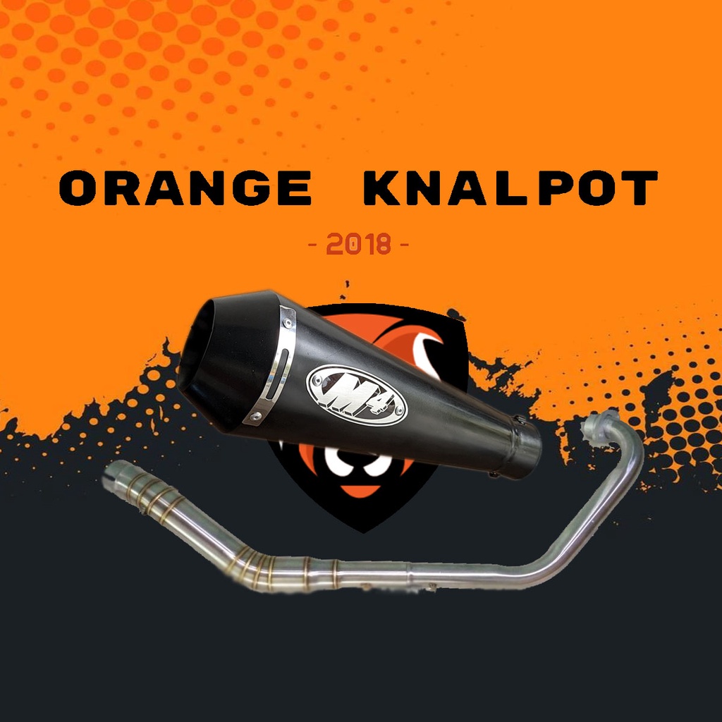 Knalpot racing M4 NEW CBR150R CB150R VIXION R15 NEW XABRE VERZA TIGER MEGAPRO PULSAR MINERVA NMAX