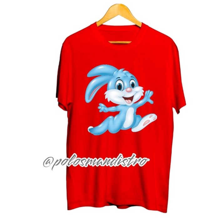 Kaos Baju Imlek Sincia 2023 Kelinci Rabbit RUN BLUE Premium Distro Baju IMLEK Keluarga Premium