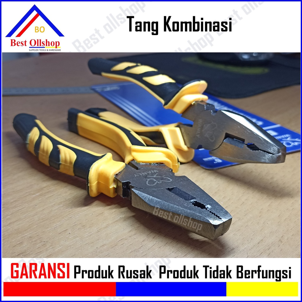 Tang Kombinasi Potong / Combination Pliers Serbaguna 6&quot; 7&quot; 8&quot; Blister Murah