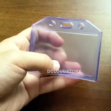 

Casing ID Card Holder Landscape Horizontal 1 Sisi dan 2 Sisi
