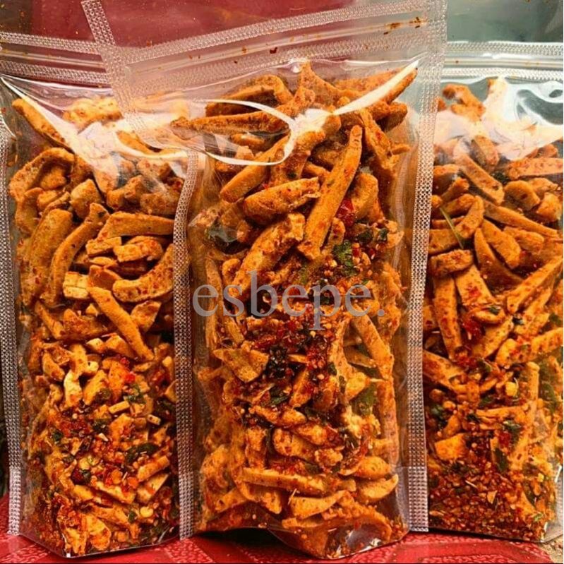 

TERLARIS BASRENG PEDAS DAUN JERUK 100GR / BASO GORENG / KERIPIK BASRENG