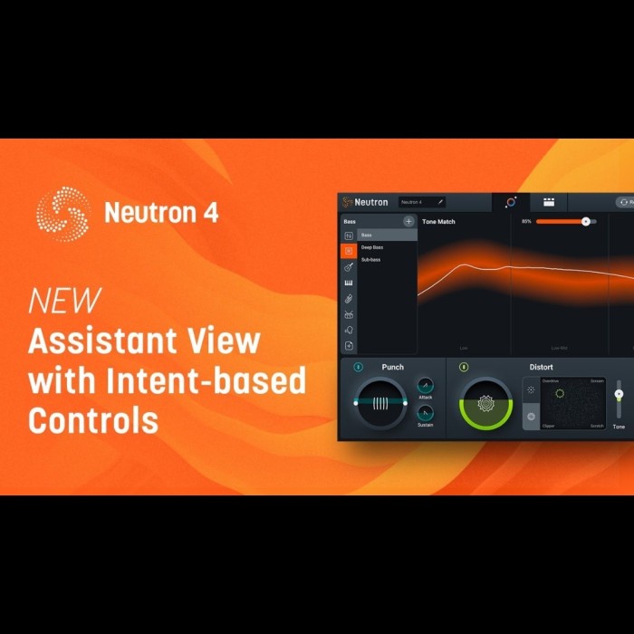 iZotope neutron 4 mixing assistant intrument plugin vst