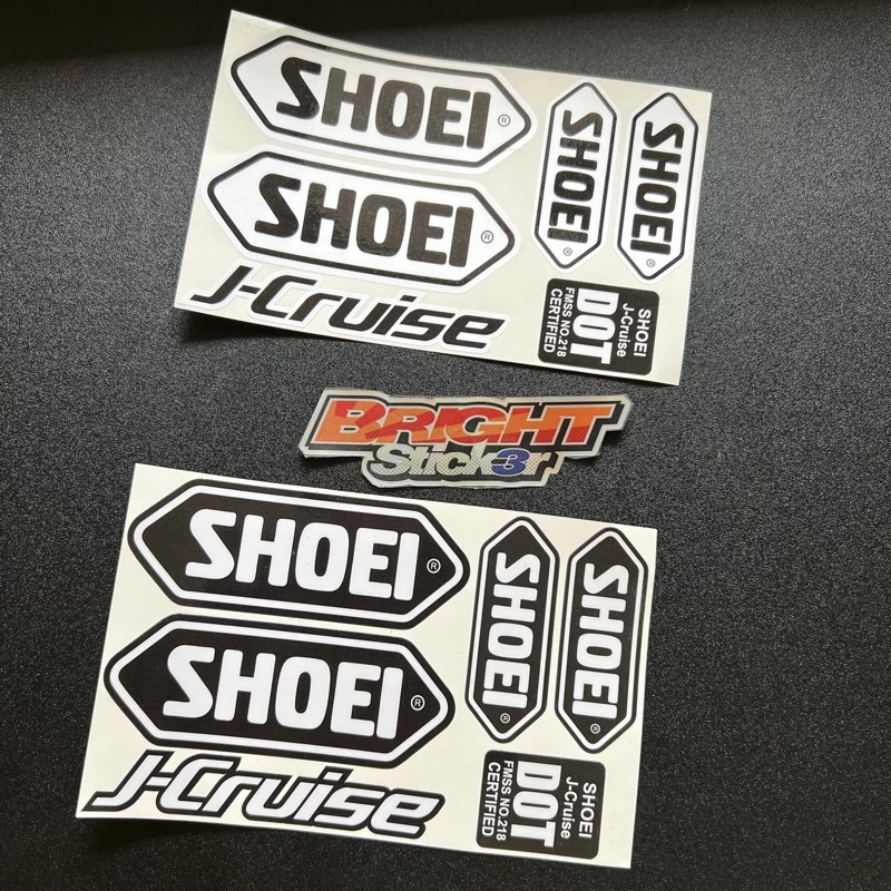 Sticker Helm Stiker SHOEI J CRUICE Set Princutt