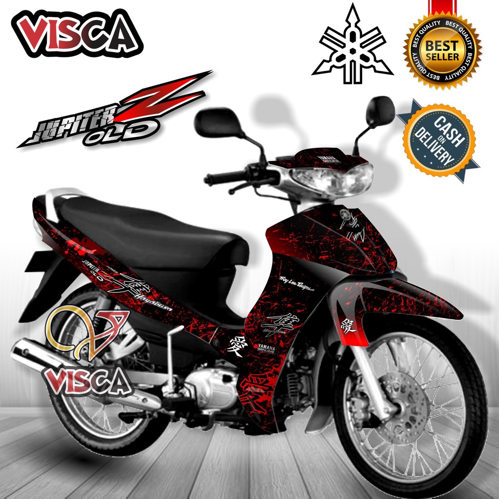 Decal Jupiter Z Lama Stiker Jupiter Z Lama Dekal Jupiter Z Lama Striping Jupiter Z Lama Hayabusa