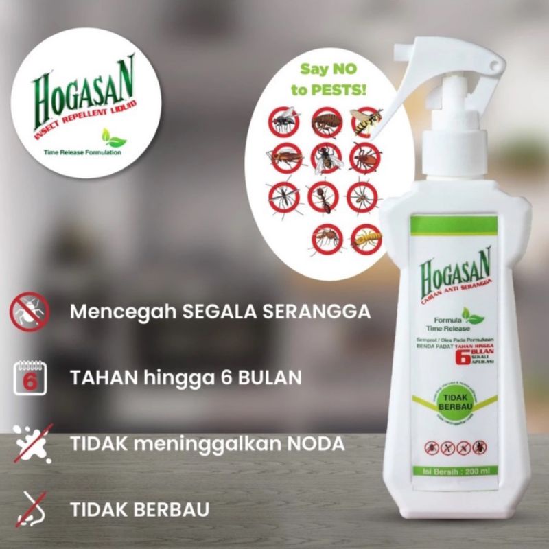 HOGASAN cairan pengusir serangga 200 ml AMPUH DAN TERBUKTI