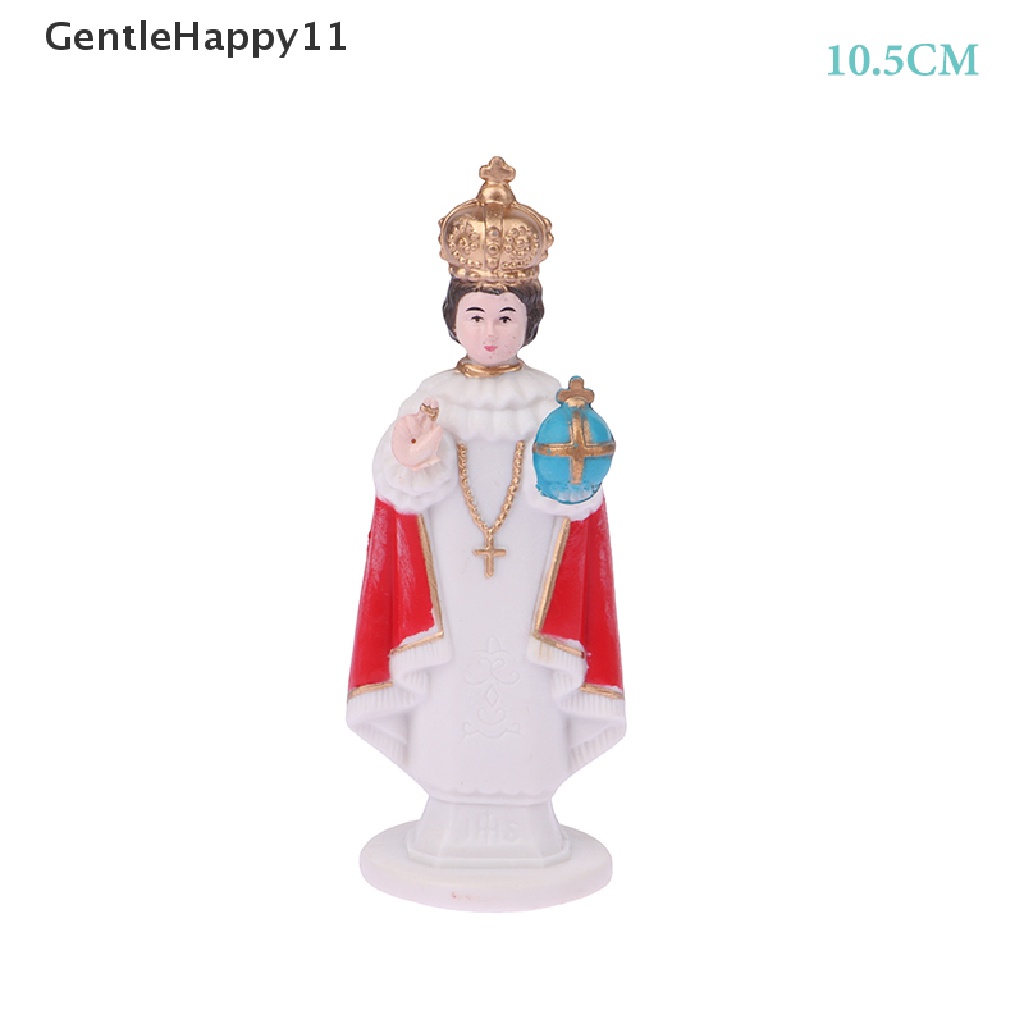 Gentlehappy 1Pc Patung Yesus Tokoh Agama Patung Bercahaya Souvenir Kristen Katolik Hadiah Tabletop Figurine Patung Dekorasi Rumah id