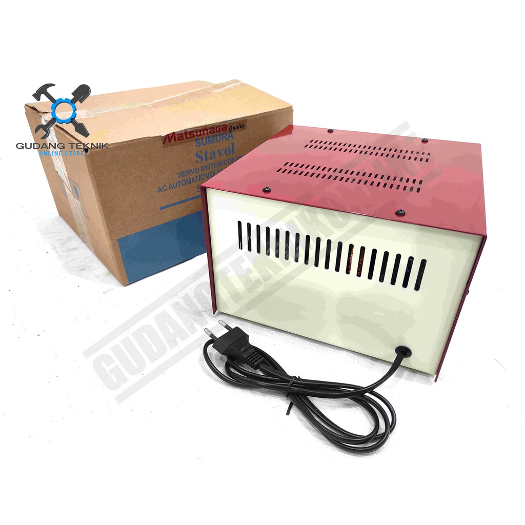 Stabilizer MATSUNAGA Stavol SVC1000F 1000Watt SUMURA / Stabilizer Stabiliser Listrik Stavolt SVC 1000 Watt MATSUNAGA