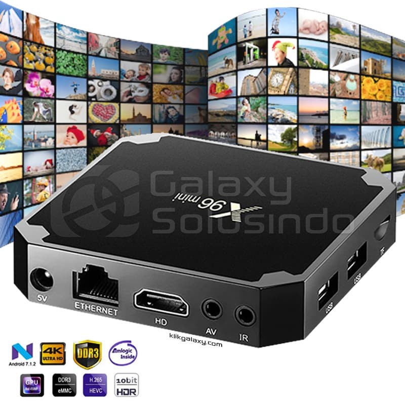 TV BOX X96 Mini 4K Ram 2GB ROM 16GB - Android TV Box