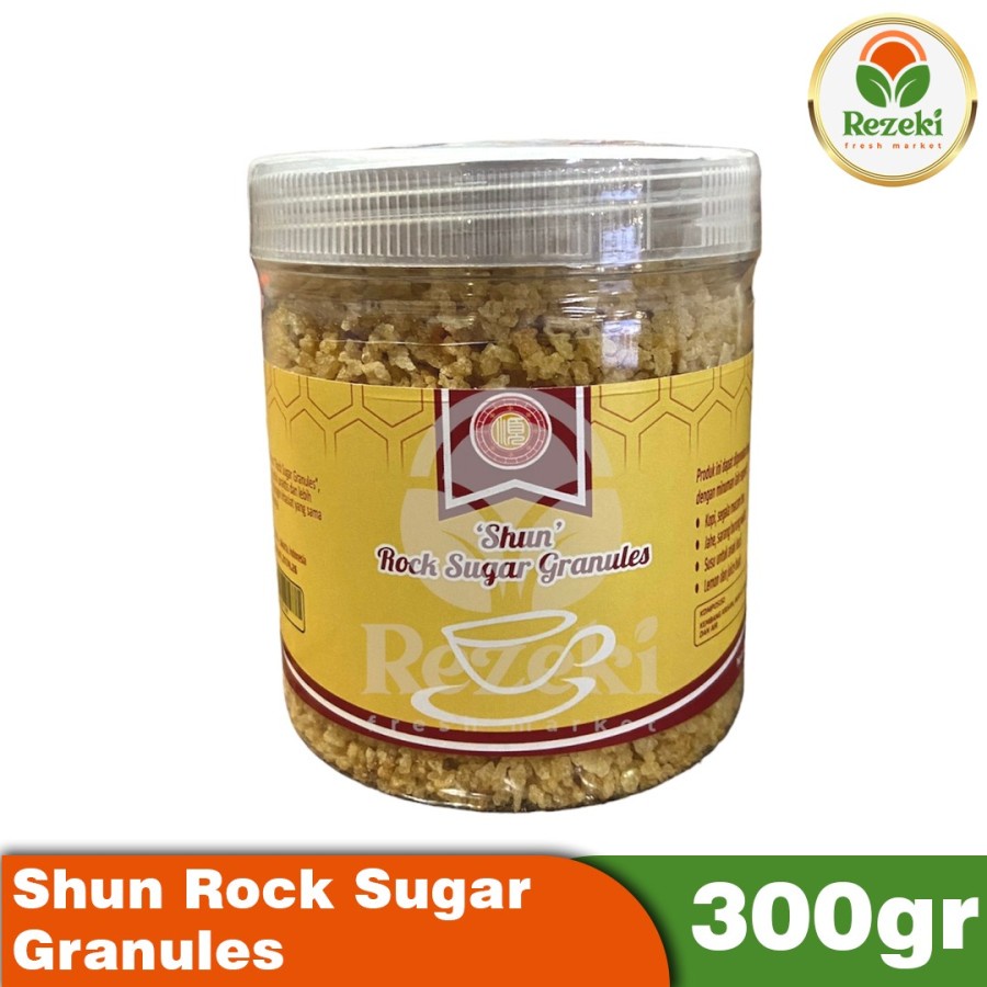 

Shun Herbal Rock Sugar Granule [300 gr/Botol]