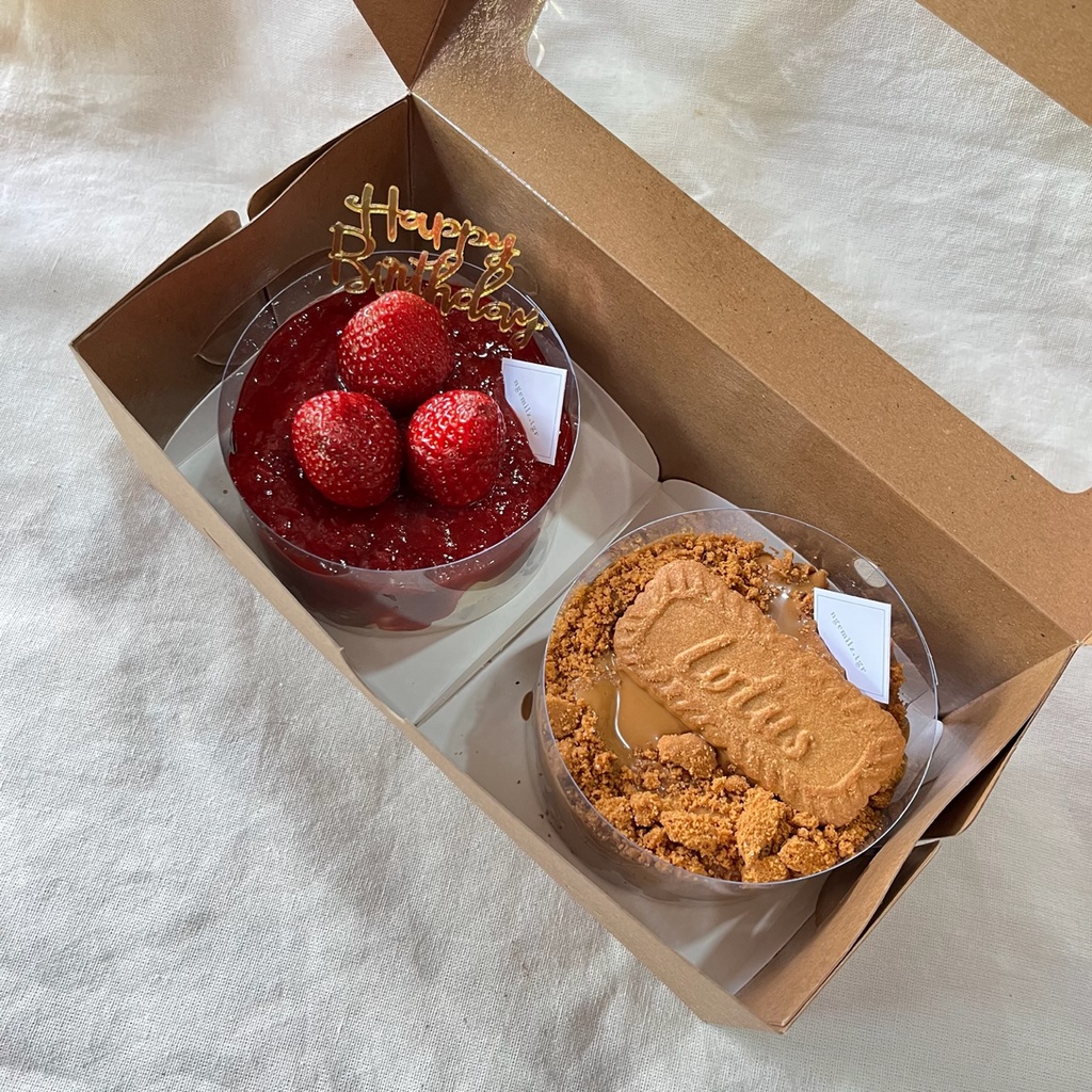 

Burnt Cheesecake (Box of 2) Birthday / Ulang Tahun