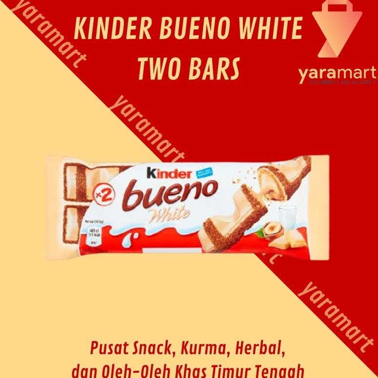 

[07Q81] kinder bueno joy chocolate cereal white 2 stick per pcs original poladia 39 gram exp 2023 ←Super Sale