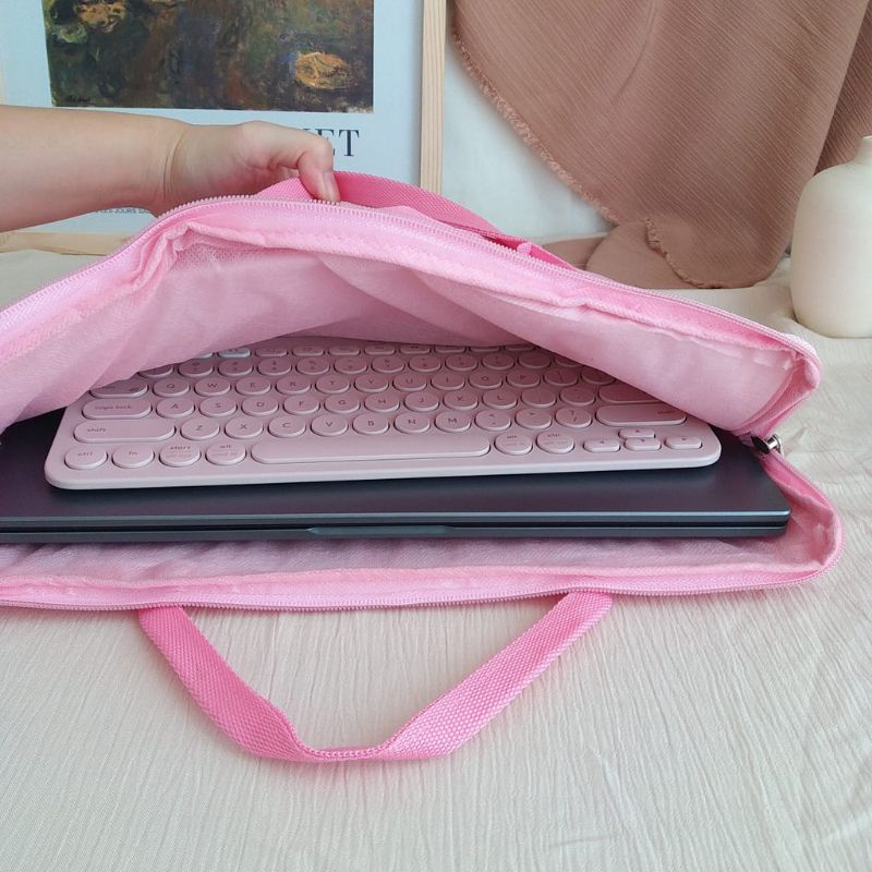 Tas Tenteng Laptop Pria &amp; Wanita. Tas Laptop Sleeve. Cover Laptop Pelindung Laptop.