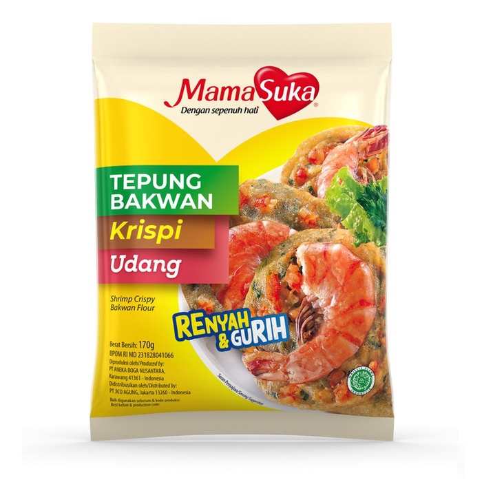 

tepung bakwan udang mamasuka 170