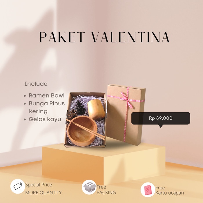 

✨READY✨ -Hampers Valentina IMPODIO / gift set wedding birthday valentine- 1.1.23