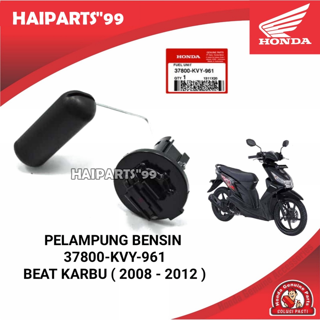 Pelampung Bensin Plampung Tangki Ampul Fuel Pump Honda Beat Karbu - Original Honda 37800KVY961