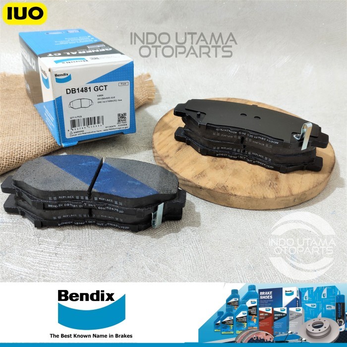 Kampas Rem New Civic Turbo 1.5 2016-Now BENDIX Brake Pad DB 1481 GCT