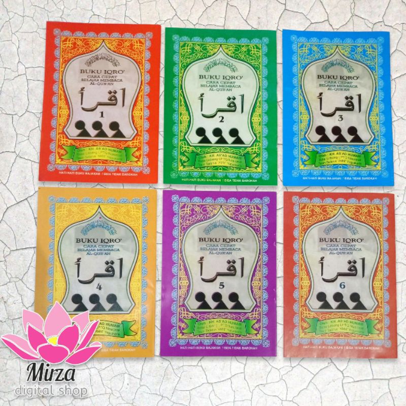 Buku IQRO'  Cara cepat Belajar AL-QURAN