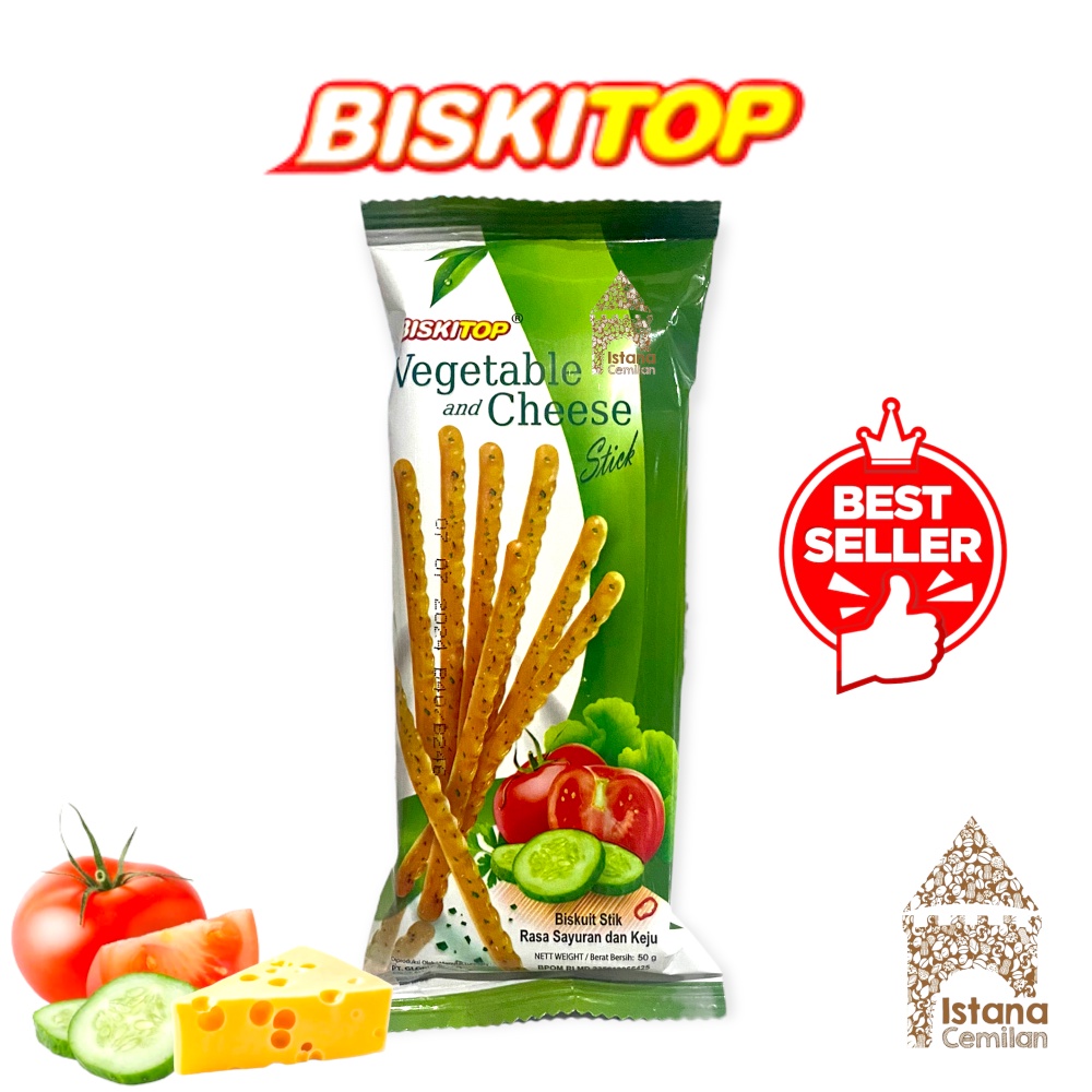 Biskitop Vegetable And Cheese Stick (Keju Dan Sayur)