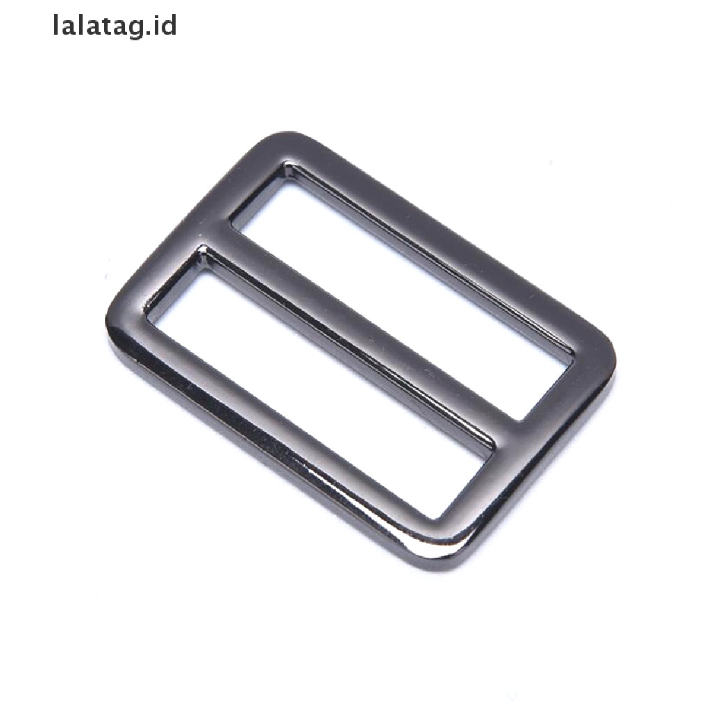 [lalatag] Rectangle Metal Tri Glide Backpack Strap Adjust Tas Gesper Webbing Slider Gesper [ID]