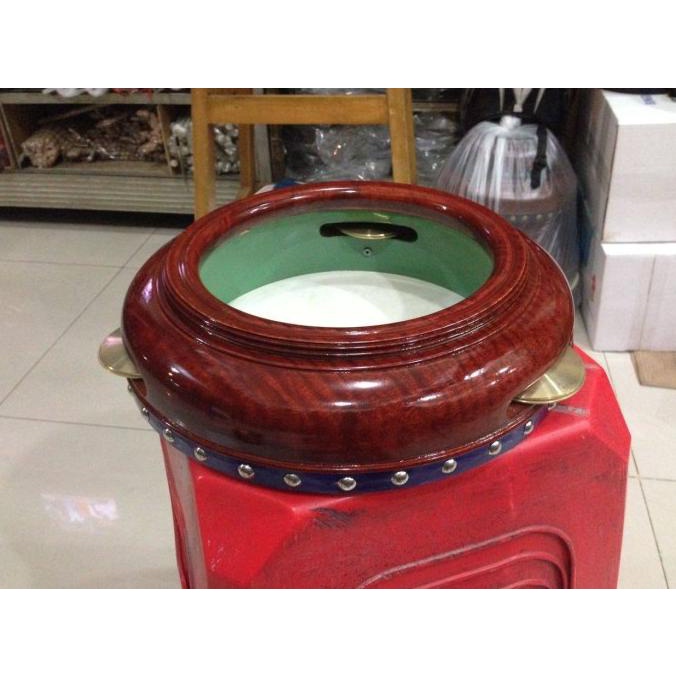 Rebana Hadroh Jepara Uk.30 Cm Kencer Kuningan