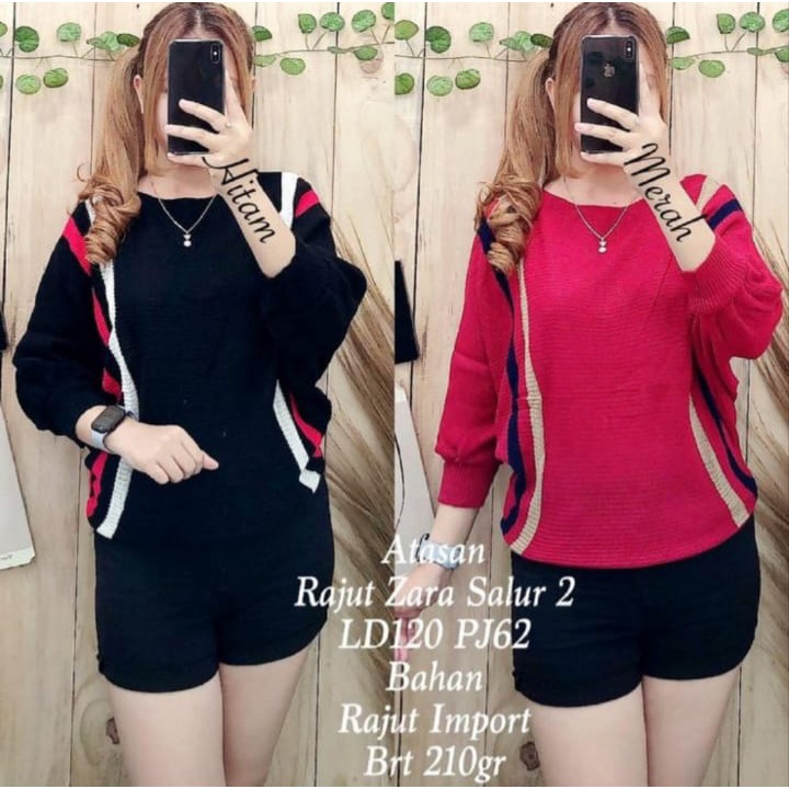 PROMO !! Atasan Wanita Rajut Blus wanita Blouse Korean Style,Blouse Rajut Lengan Panjang,Atasan Rajut Viral,Baju Wanita,Blus,zstorebdg