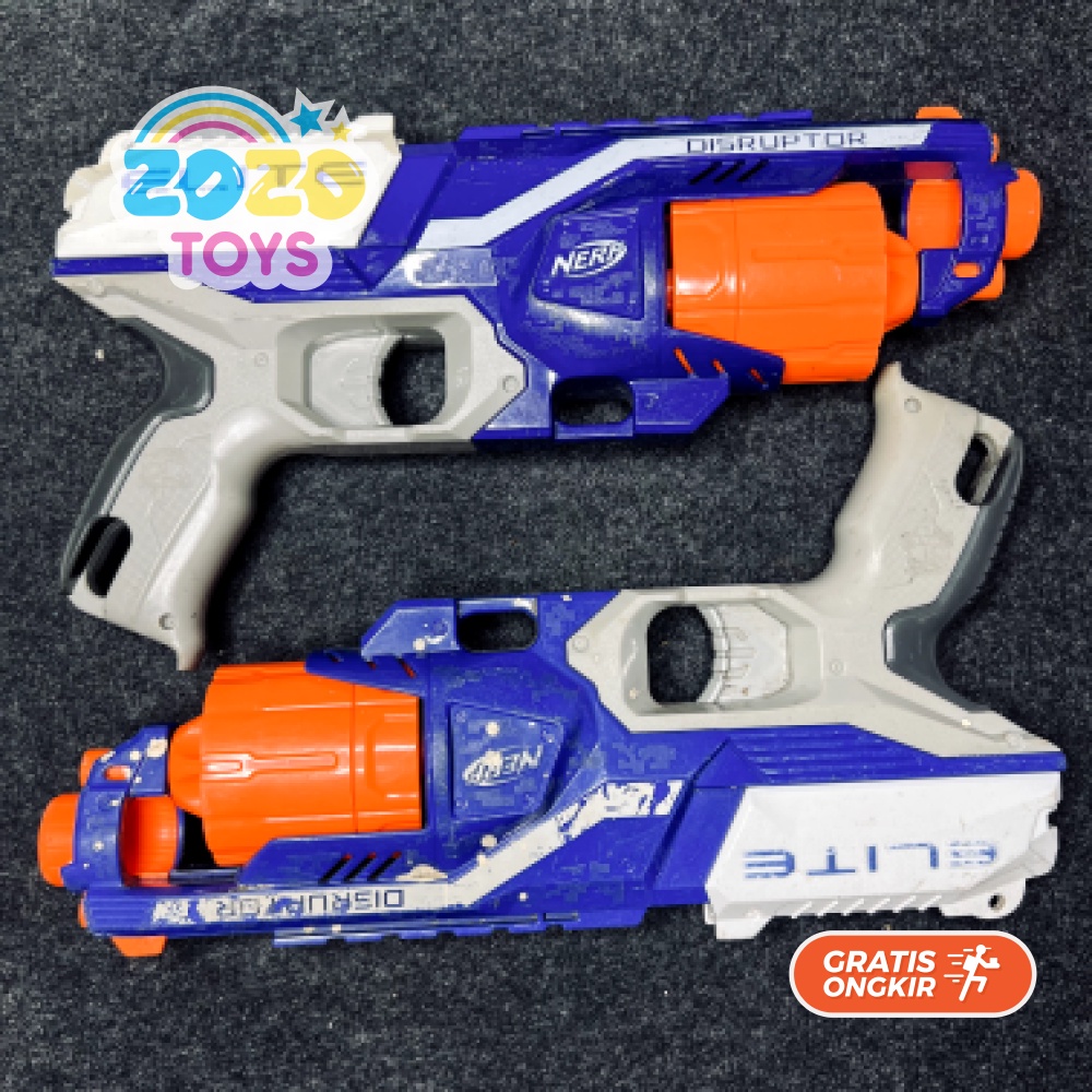 Nerf Elite Disruptor Mainan Tembakan Bekas Pistol Preloved