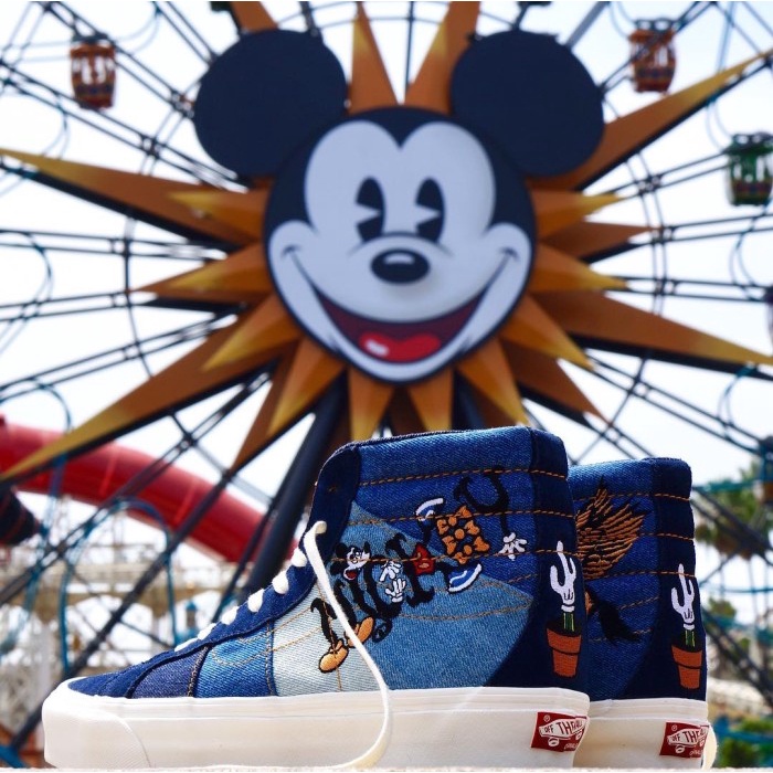 VANS SK8-HI VAULT OG LX OG X (MICKEY 90th) TAKA HAYASHI ORIGINAL 100%