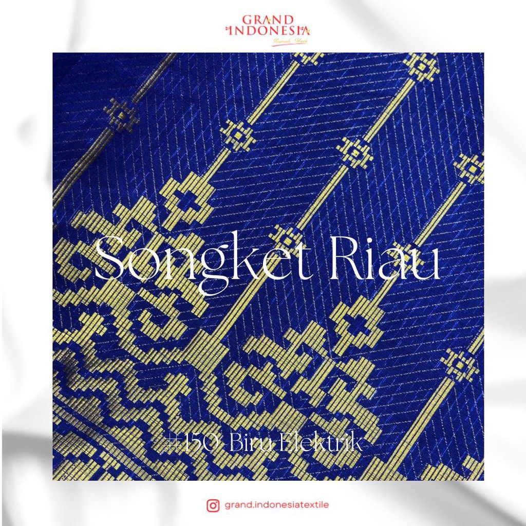 SONGKET RIAU METERAN #150 BY GRAND INDONESIA TEXTILE