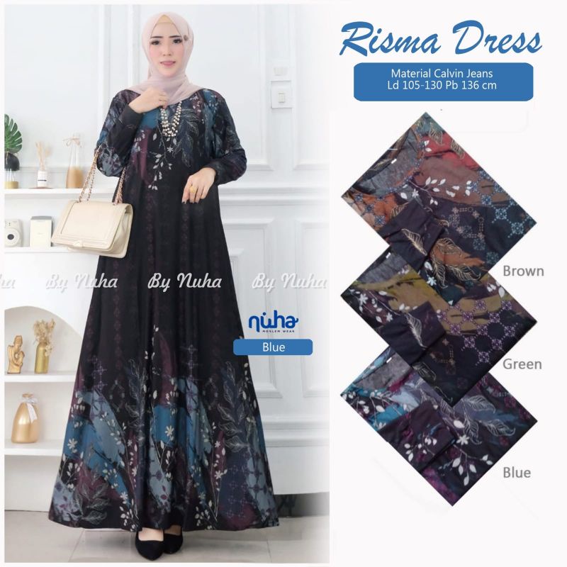 RISMA Gamis Jumbo Calvin jeans