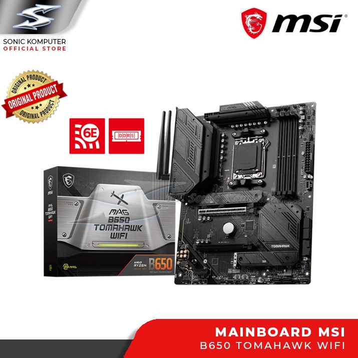 MSI MAG B650 TOMAHAWK WIFI | Motherboard AMD B650 Ryzen AM5
