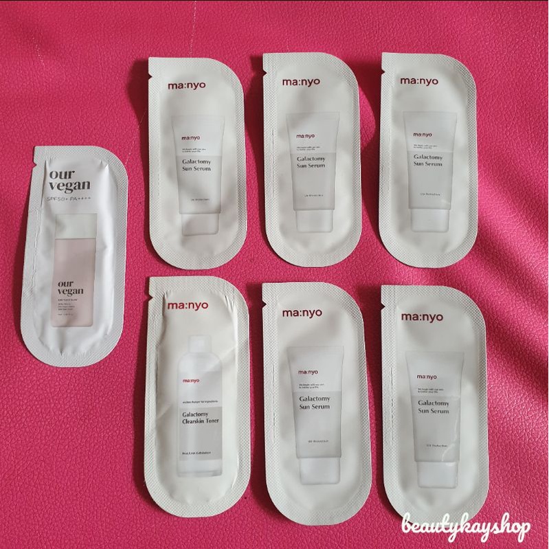 (Take All) Manyo Factory Sunscreen Galactomy Sun Serum/Our Vegan Sun Fluid SPF 50+ PA++++