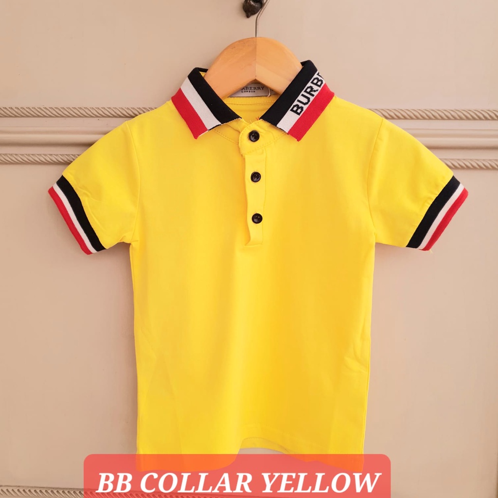 BAJUKIDDIE BB COLLAR POLO TOP KAOS POLO ANAK COWOK IMPORT KAOS KERAH BAJU ANAK LAKI LAKI