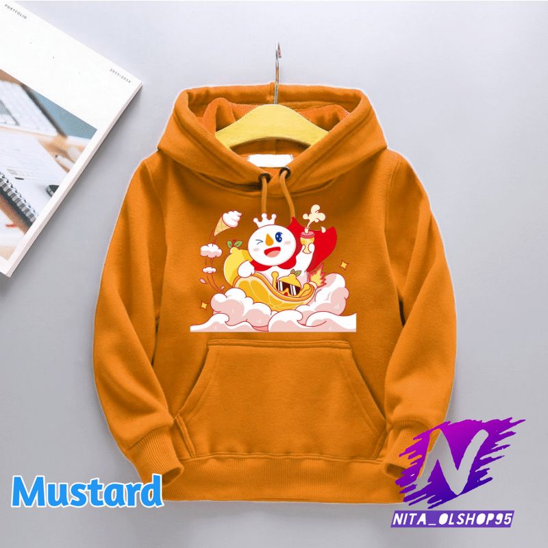 jaket sweater anak mixue