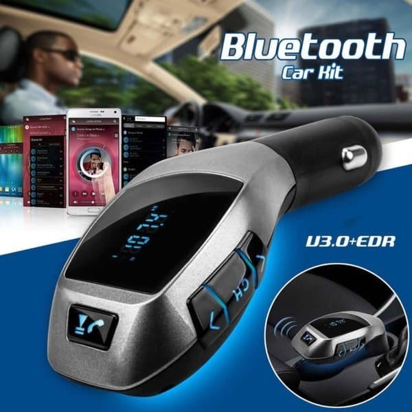 X5 Wireless Car Kit MP3 Player Bluetooth FM Transmitter Charger USB