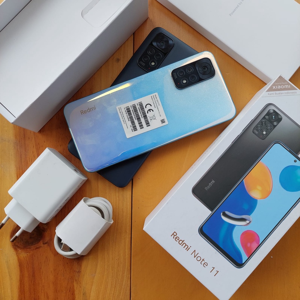 XIAOMI REDMI NOTE 11 SECOND 4/128GB & 6/128GB HANDPHONE SECOND HP SEKEN HP BEKAS HP MURAH