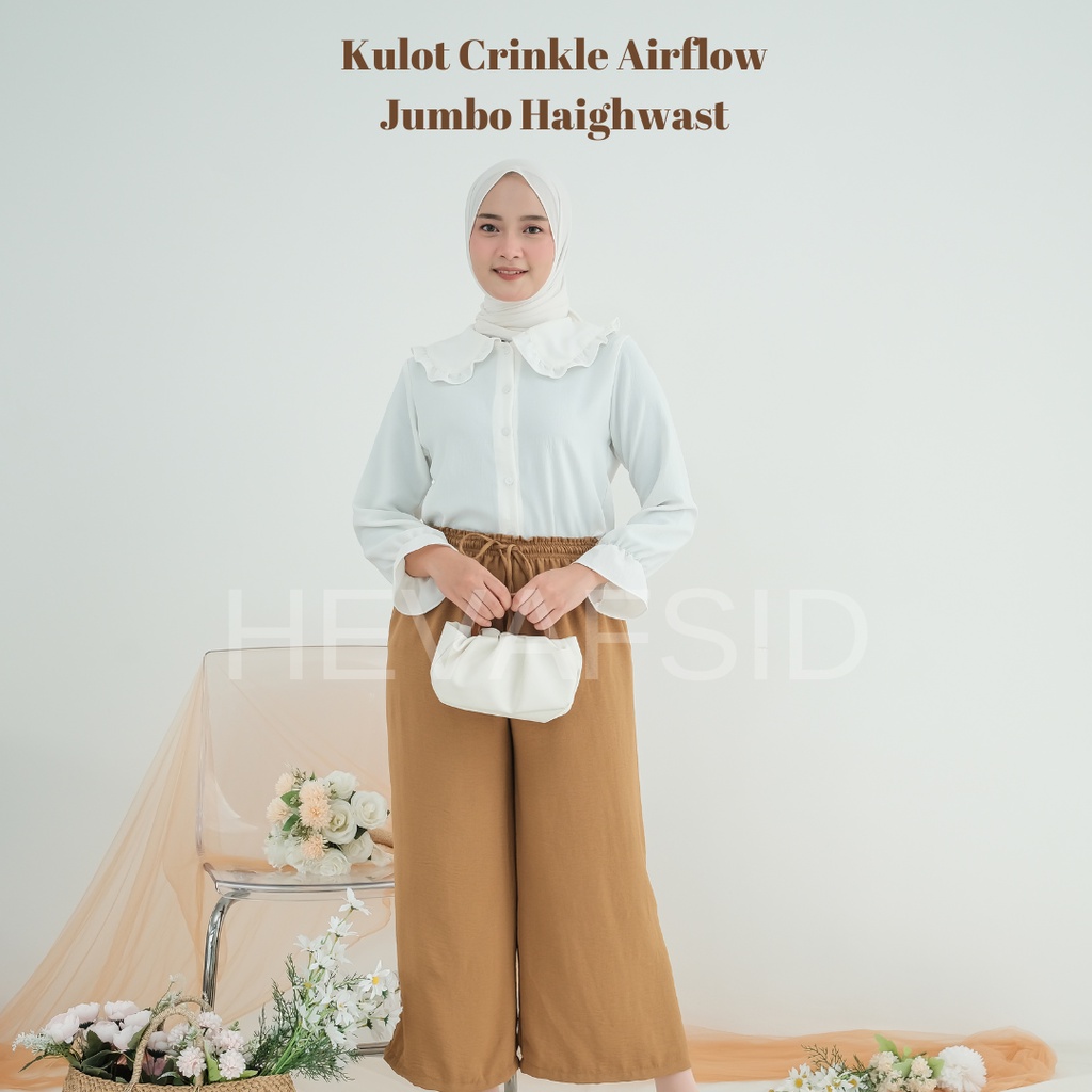 KULOT CRINCKLE AIRFLOW JUMBO HAIGHWAIST